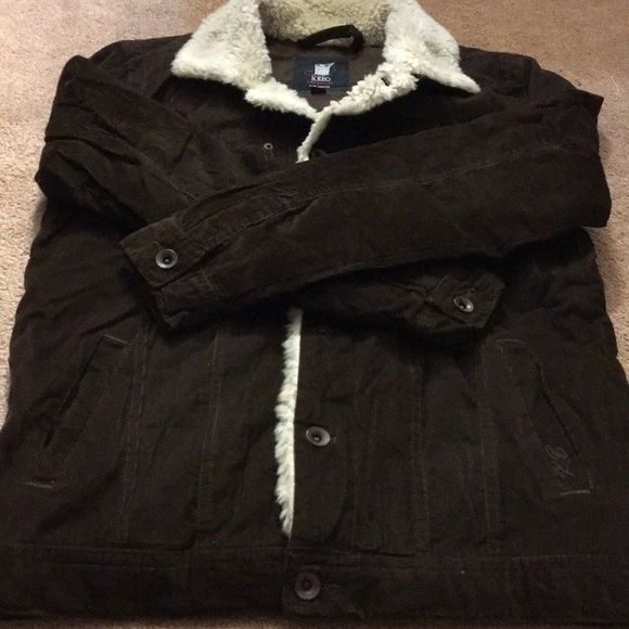 Kebo Brown Jacket w/ Neck Lining Size M - Picture 2 of 7